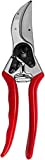 FELCO 2 Gartenschere (Schnitt-ø 25 mm, Baumschere für große Hände, Länge 215 mm, Rebschere mit Saftrille, ergonomische Griffe)