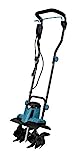 Könner & Söhnen KS 1000T E Elektro-Bodenhacke, Stake Metallfräsen, 36 cm Arbeitsbreite, bis 22 cm Arbeitstiefe, 1000 W, 230 V, 8 kg, Gartenfräse für Hofgrundstücken, Blumen- und Gartenbeeten