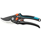 Gardena Gartenschere stufenlose Grifföffnung (8905-20), Mehrfarbig, Schneid-Ø: 24mm (S-XL)