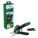 Bosch Akku-Gartenschere EasyPrune (Integrierter 3,6 Volt Akku, 450 Schnitte pro Akkuladung, aufladbar über Micro-USB-Kabel, in Karton)