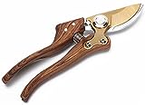 Horsvill Gartenschere, Pflanzenschere aus japanischem SK4-Stahl, Garden Shears für die Gartenarbeit Heavy Duty, Trauben Kräuter Rose Blume Bäume Gras Schere, Professional Pruning Shears