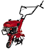 Einhell Benzin-Bodenhacke GC-MT 2236 (2.2 kW, 2 L Tank, 22 cm Arbeitstiefe, 36 cm Arbeitsbreite, 4 robuste Hackmesser, höhenverstellbarer Bremssporn und Führungsgriffe, Hackmesserstop)