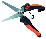 Garten Primus Gartenschere, Stauden- und Kräuterschere, schwarz/orange, 23,1 x 4,5 x 2,1 cm, 01050