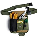 Case4Life - Werkzeuggürtel für Gartenwerkzeug - Größenverstellbare Werkzeugtasche Gürtel für Gärtner, Floristen - Einheitsgröße