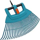 Gardena combisystem-Kunststoff-Fächerbesen XXL vario: Der extrabreite Gartenrechen für das Zusammenfegen von Laub und Gartenabfällen, Arbeitsbreite 77 cm, passend zu allen cs-Stielen (3107-20)