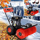 BRAST Benzin Kehrmaschine | Laubsammler Motorbesen | 4,8kW(6,5PS) | viele Modelle | 80-100cm Arbeitsbreite | 2in1 Gerät